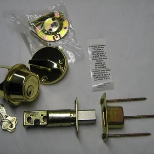 dead bolt locks sold and installed