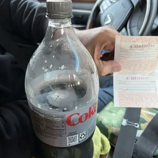 12/27/24 Diet Coke  Winning Lotto