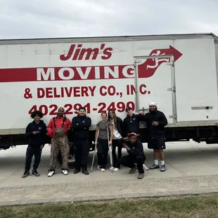 Another happy customer. Sometimes we move because you can't, and we're glad to help!