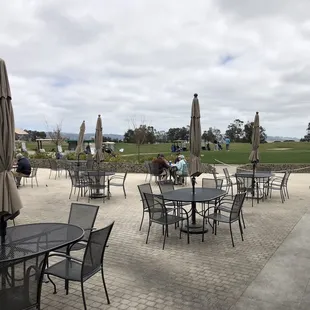 Outside seating