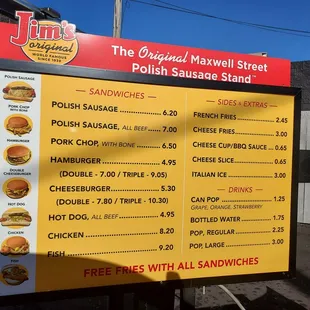 the original maxwell street polish sausage stand