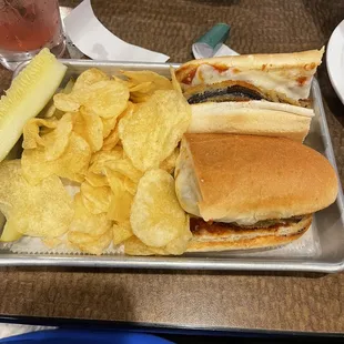 Eggplant Parmesan sub