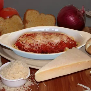 Spaghetti Red with Meat