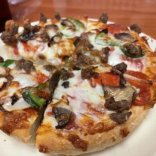 pizza, food