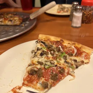 Thin-crust supreme