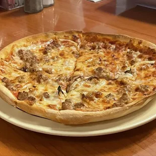 Personal thin crust