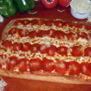 Extra Large Deep Pan Pepperoni