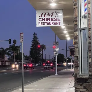 Outside of restaurant