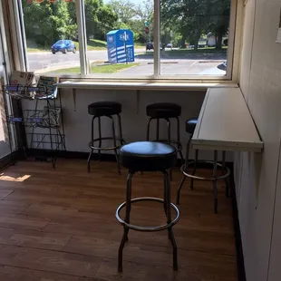 More seating