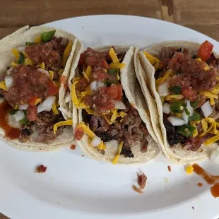 BBQ brisket tacos