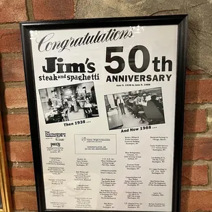 Fun memorabilia on the walls.