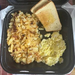 &quot;3 Eggs Breakfast Plate&quot; more like 1 egg...