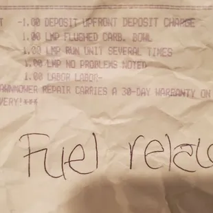 This is all that was supposedly done.