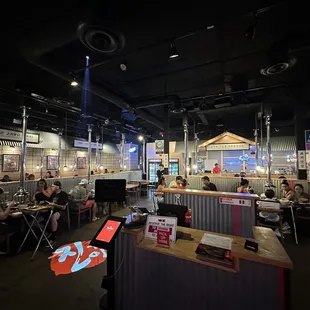 Inside of jin bbq, mesa, AZ