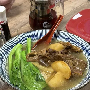 Beef Brisket Noodle Soup