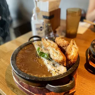 Sweet Pumpkin Cheese Curry Katsu