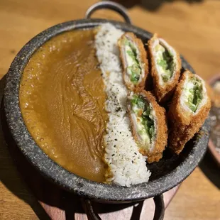 Jalapeño Cheese Curry Katsu