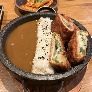 Jalapeno Cheese Katsu with Curry