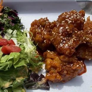 Korean spicy boneless chicken