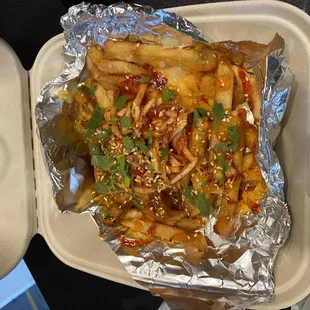 Kimchi fries