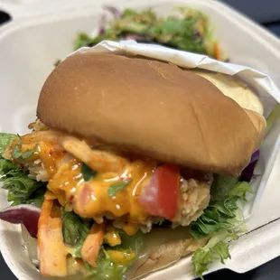 chicken sandwich. it was aite