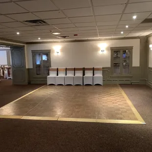 Dancing floor.