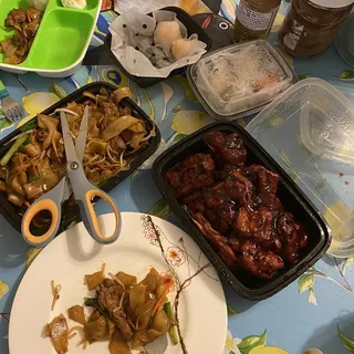 Pork Chop with Mandarin Sauce