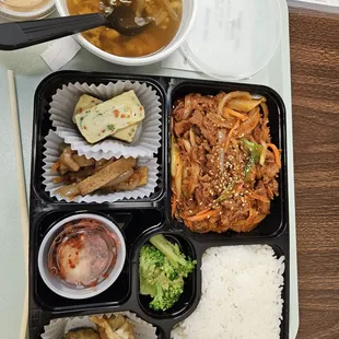 #4 Spicy Pork Belly: not very spicy, definitely a lot of delicious food.