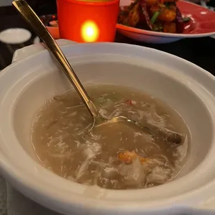 Lobster Egg Drop Soup