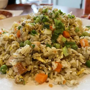 Salty Fish Chicken Fried Rice