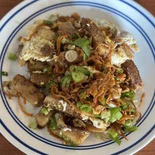 pan-fried rice cake