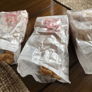 From left to right: stale, not stale, half-stale
