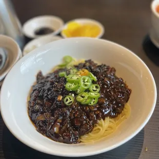 Spicy jajangmyeon