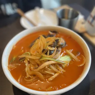 Spicy Seafood Noodle Soup