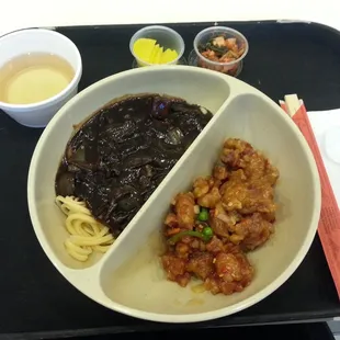 Jajangmyun and ganppongi