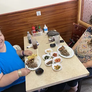 Our food MMC and BbQ meat n chicken