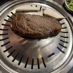 Prime Beef. Huge and good. They cook for you.