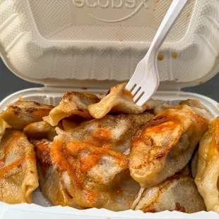 Pan-fried dumplings