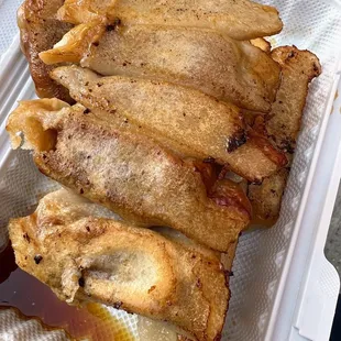 Pork and Chive Fried Dumplings