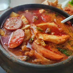 Combination Soft Tofu Soup