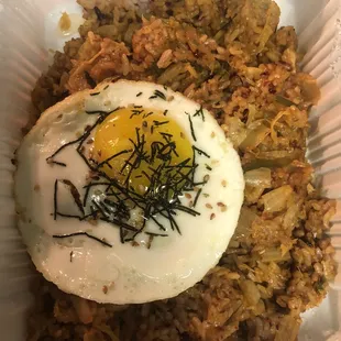 Kimchi Fried Rice Lunch