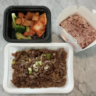 Beef Bulgogi Combo Lunch