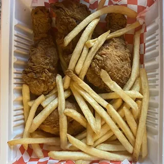 Fried Chicken Combo(Drumsticks - Mild)