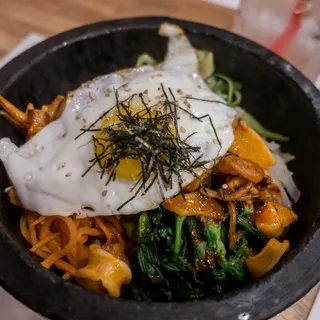 Seafood Dol-Sot Bibimbab Lunch