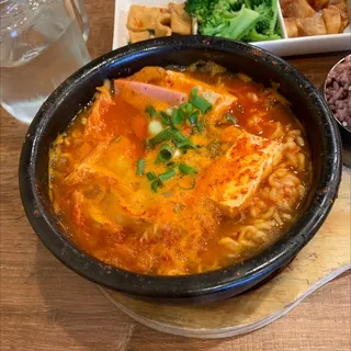 Ham and Sausage Soup Lunch