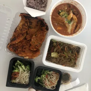 Chicken Cheese Bokum