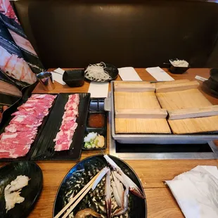 sushi, food, sashimi, sushi and sashimi