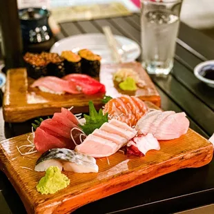 Sashimi platter
