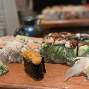 Dragon roll was yummy!