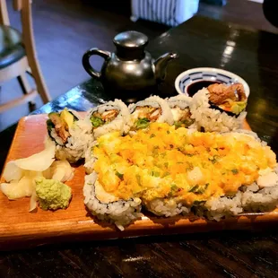 Shawn roll &amp; spider roll